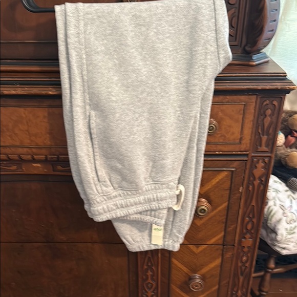 aerie Pants - NWT Aerie Gray Sweatpants with Tapered Leg Design
